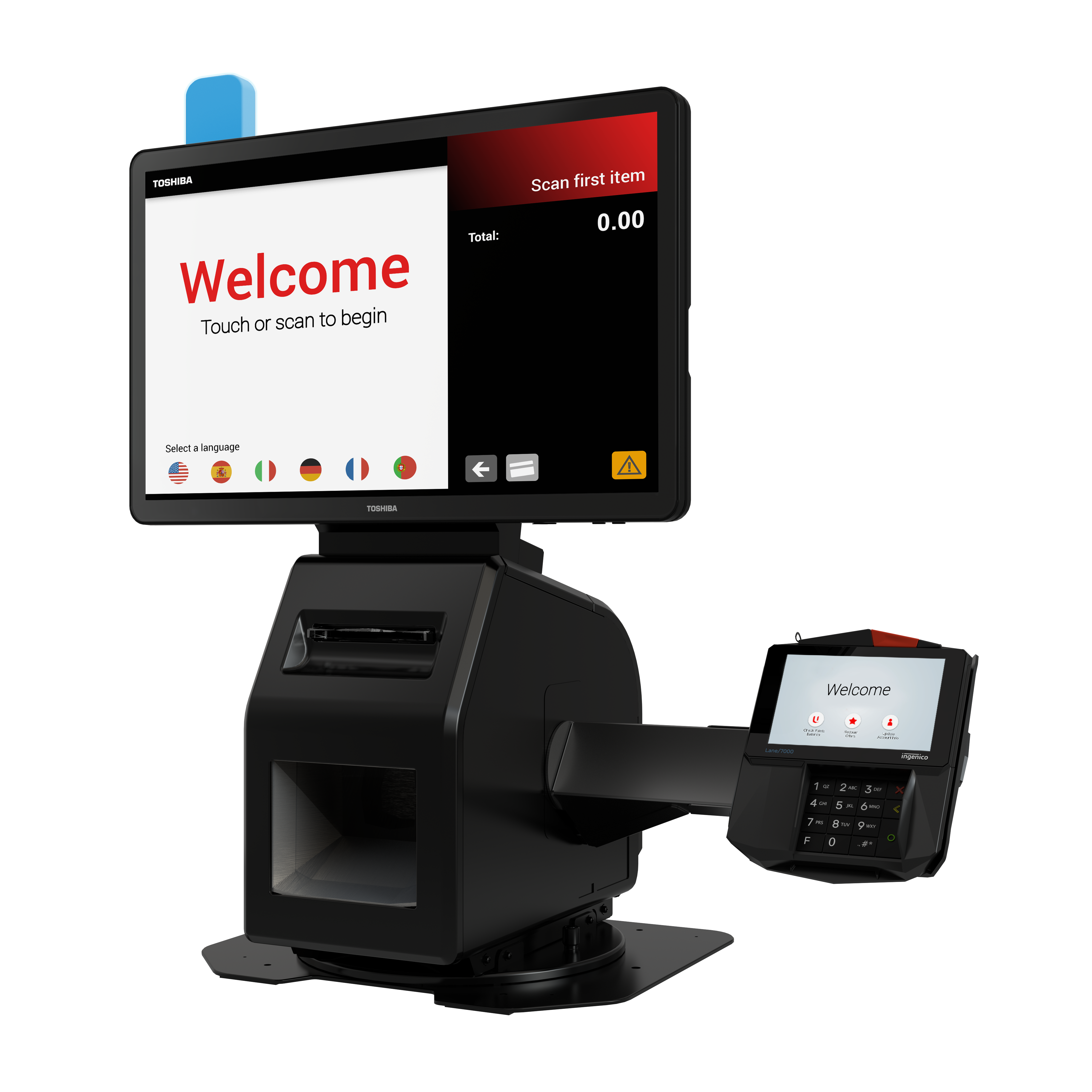 Pro-X Hybrid Kiosk | Toshiba Commerce